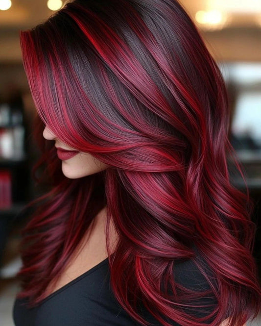 15 Trending Red Hair with Highlights for 2025