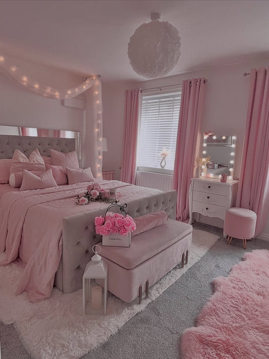 15 Grey and Pink Bedroom Ideas That Wow