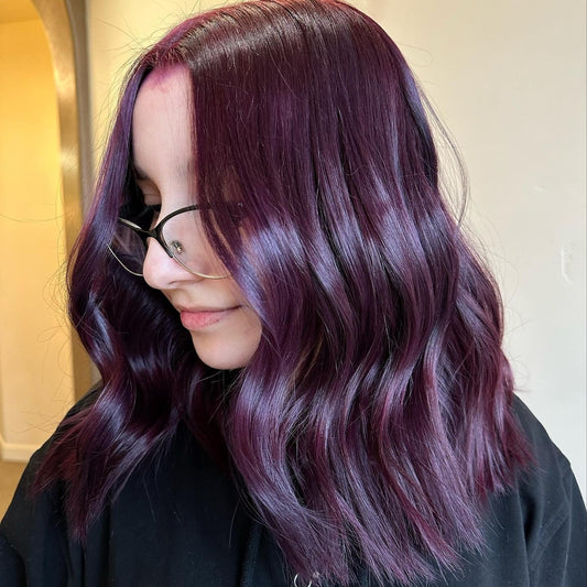 15 Glossy Plum Hair Color Musts