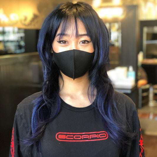 15 Gorgeous Blue Black Hair Color Transformations