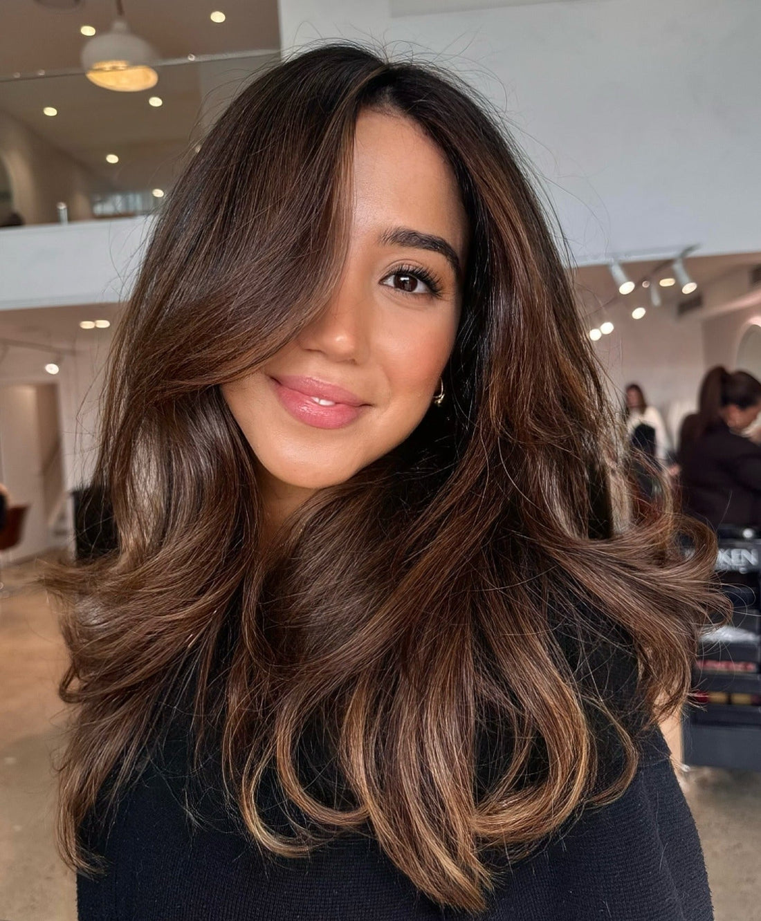 15 Balayage Dark Brown Hair Color Ideas to Try