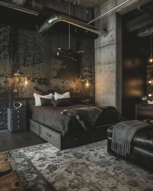 15 Charming Rustic Bedroom Inspiration