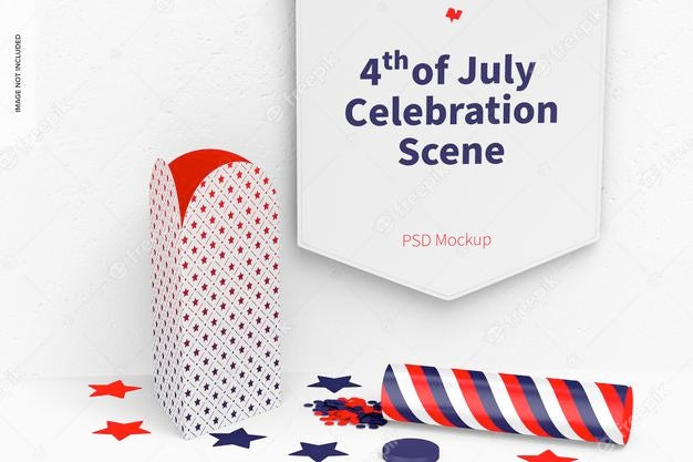 Free 4Th Of July Celebration Scene Mockup Psd – DreamBundles