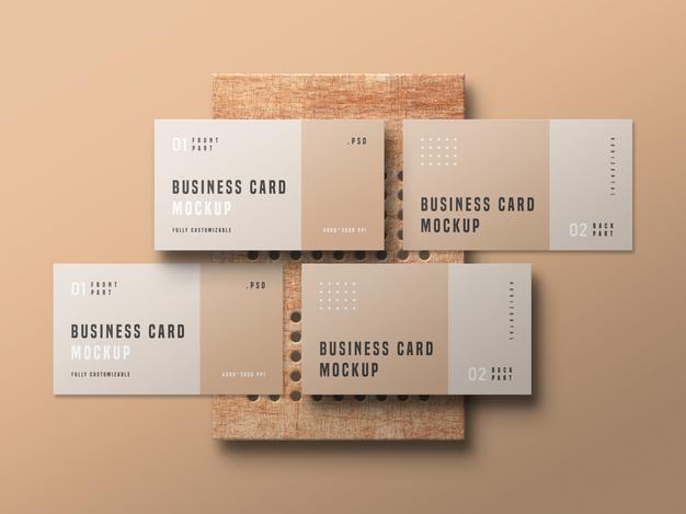 Free Business Card Set Mockup Psd – DreamBundles