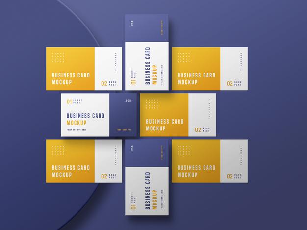 Free Business Card Set Mockup Psd – DreamBundles