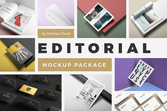Free Editorial Mockup Demo