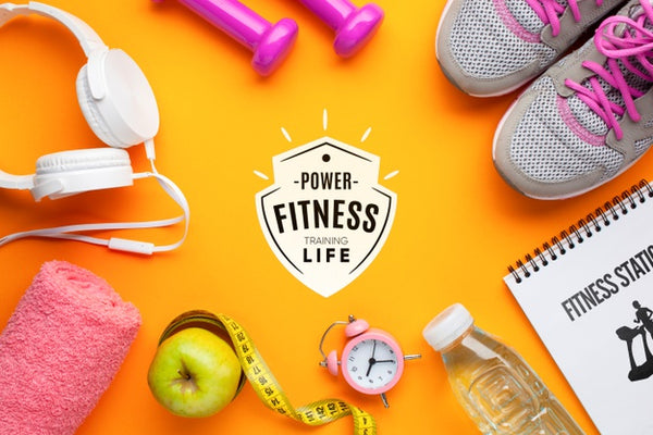 Free Fitness Class Equipment And Mock-Up Psd