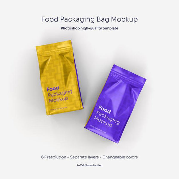 Free Food Bag Mockup (PSD)