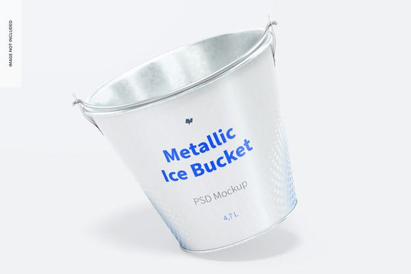 Download This Free Ice Cream Bucket Mockup In PSD - Designhooks