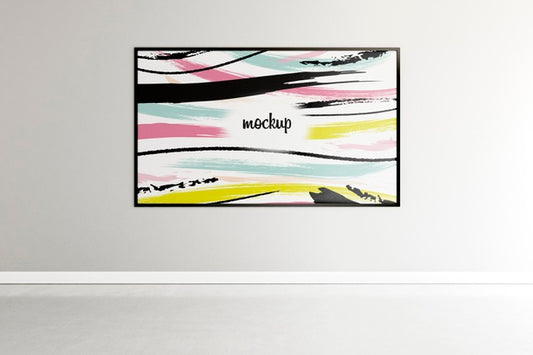 Free Minimalist Home Assortment With Frame Mock-Up Psd