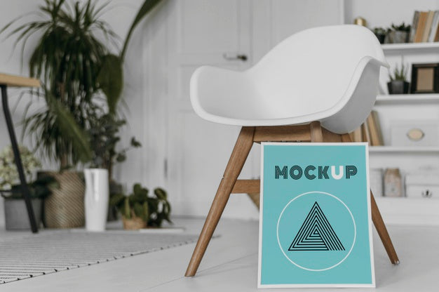 Free Mock Up Frame On Chair Psd – DreamBundles