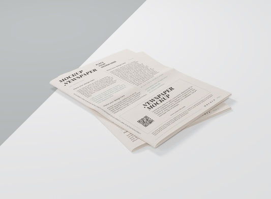 Free Newspaper Mock-Up Psd