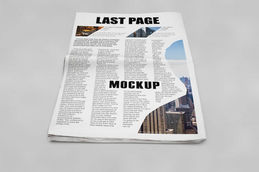 Free Newspaper Mockup Psd