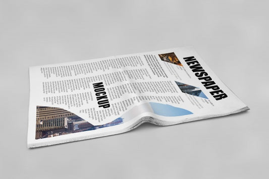 Free Newspaper Mockup Psd