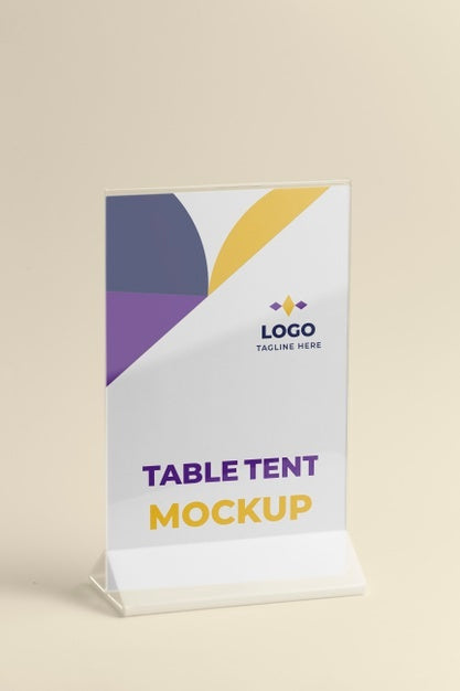 table tent mockup Free Paper Table Tent Mockup Isolated Psd – DreamBundles