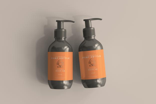 Free Pump Bottle Mockup Psd – DreamBundles