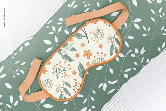 Free Sleep Mask Mockup 02 Psd