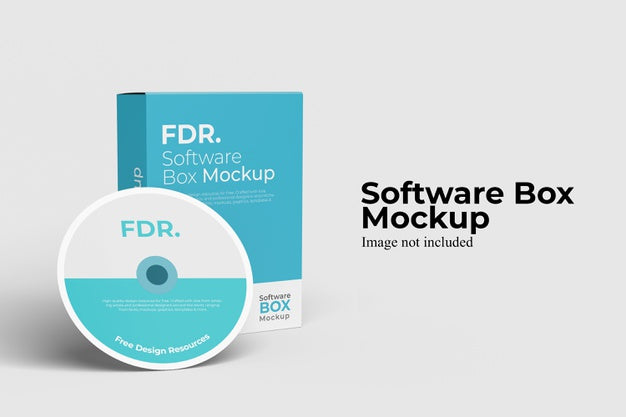 Free Software Box Mockup Psd – DreamBundles
