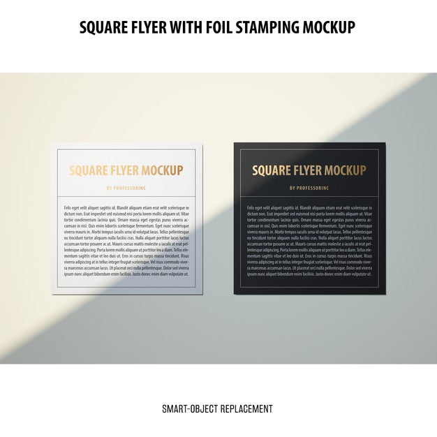 Free Square Flyer Mockup Psd – DreamBundles