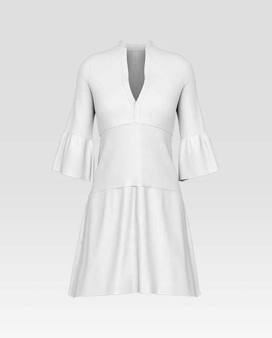 Free Women'S Dress Mockup  DreamBundles
