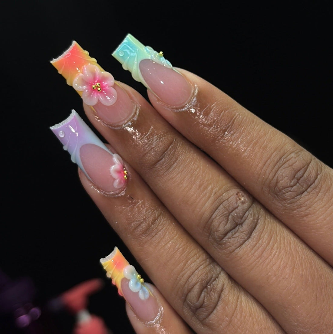 15 Fresh Flower Dip Nail Ideas 2026
