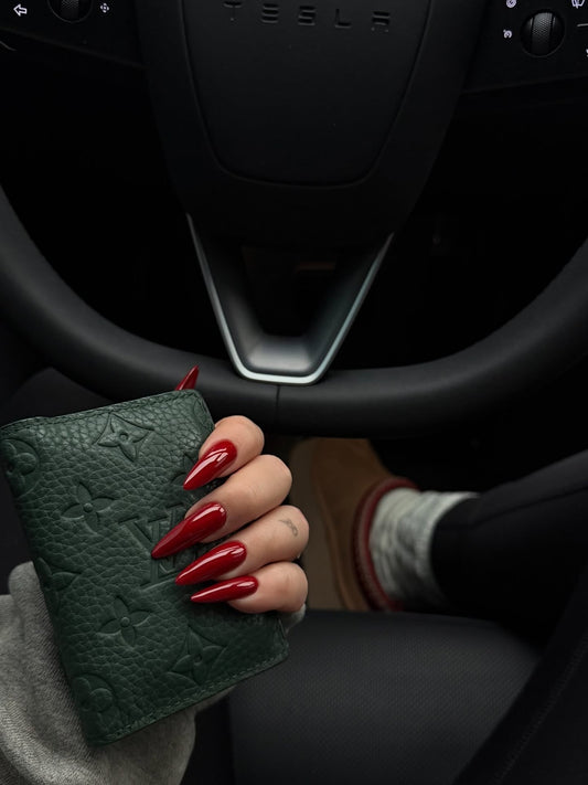 15 Red Coffin Nail Ideas Everyone Wants in 2026