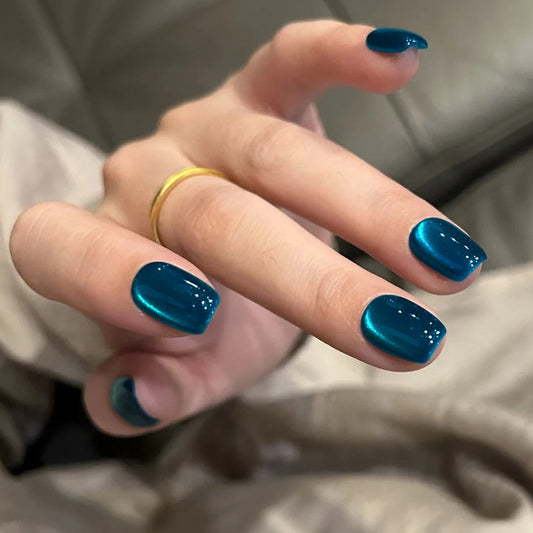 15 Best Blue and Gold Nail Ideas for Every Season