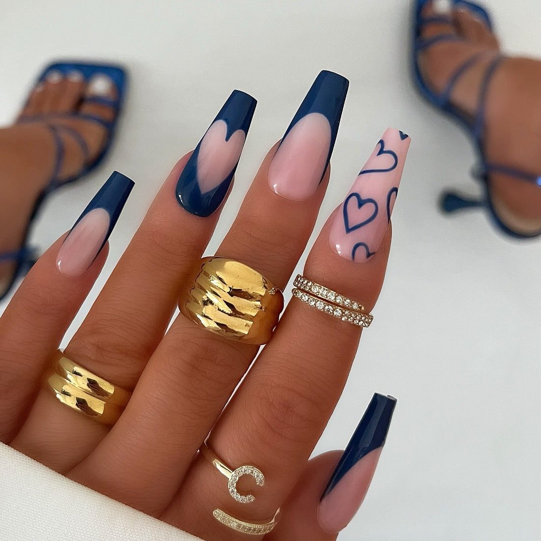 15 Cute Blue Nail Ideas for Every Nail Shape for 2026