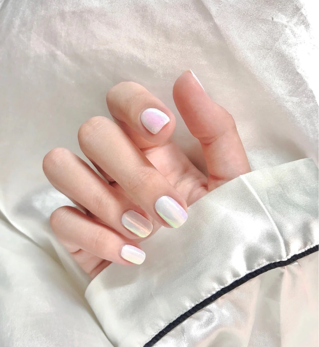 15 Summer White Nail Ideas • Clean + Modern