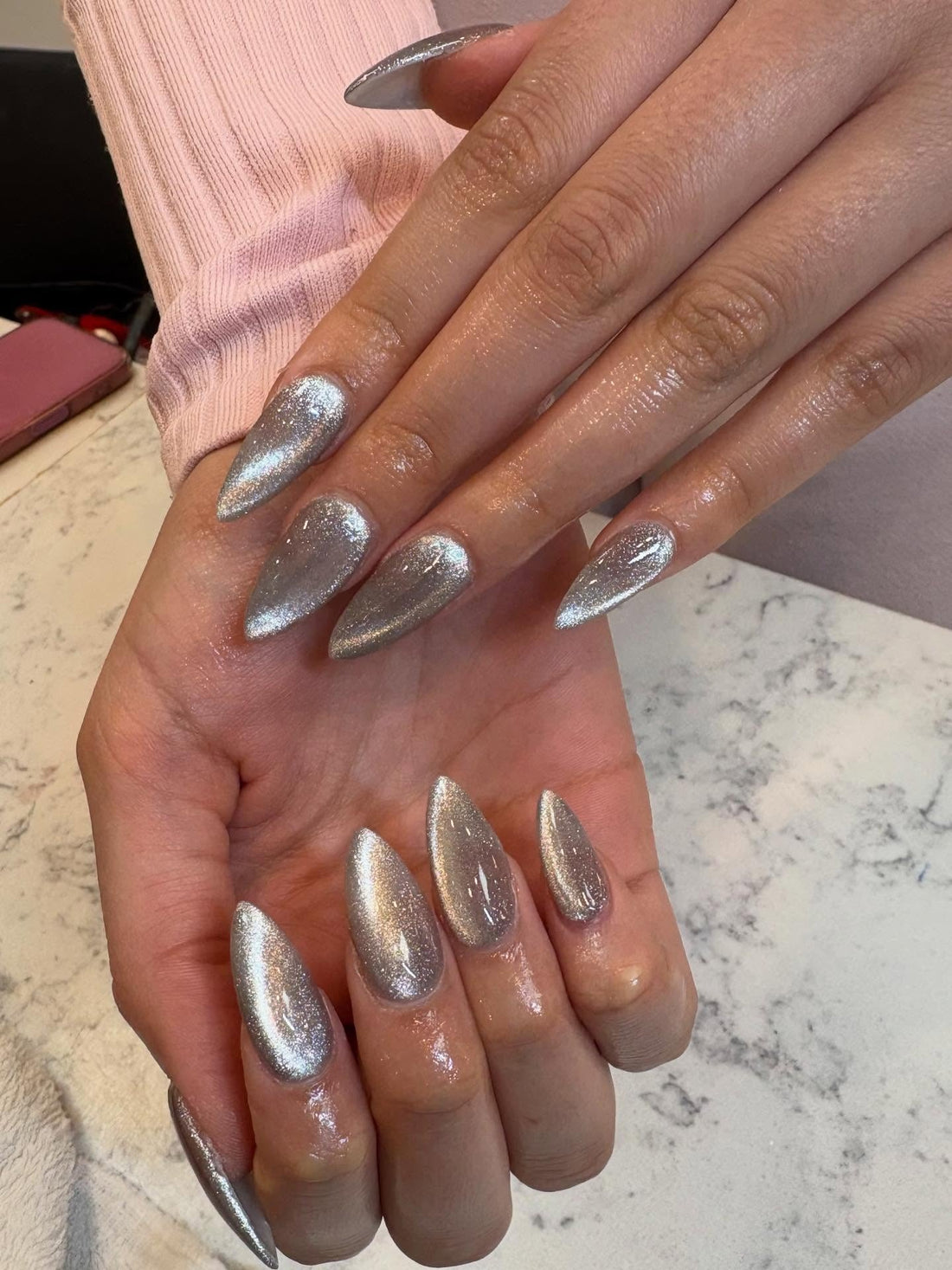 15 Trendy Silver Nail Ideas 2026
