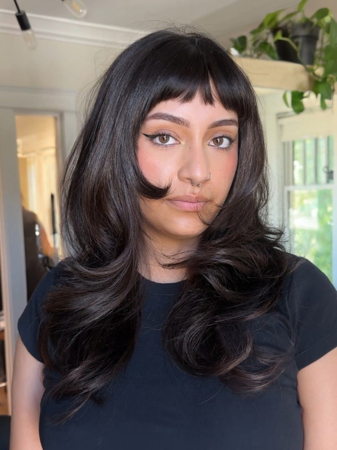 15 Medium Haircuts With Bangs Trends 2026