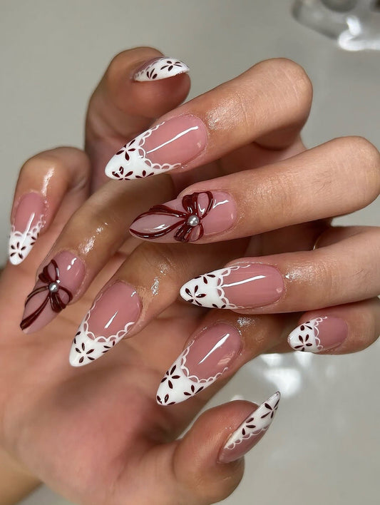 15 Beautiful Lace Nails 2026