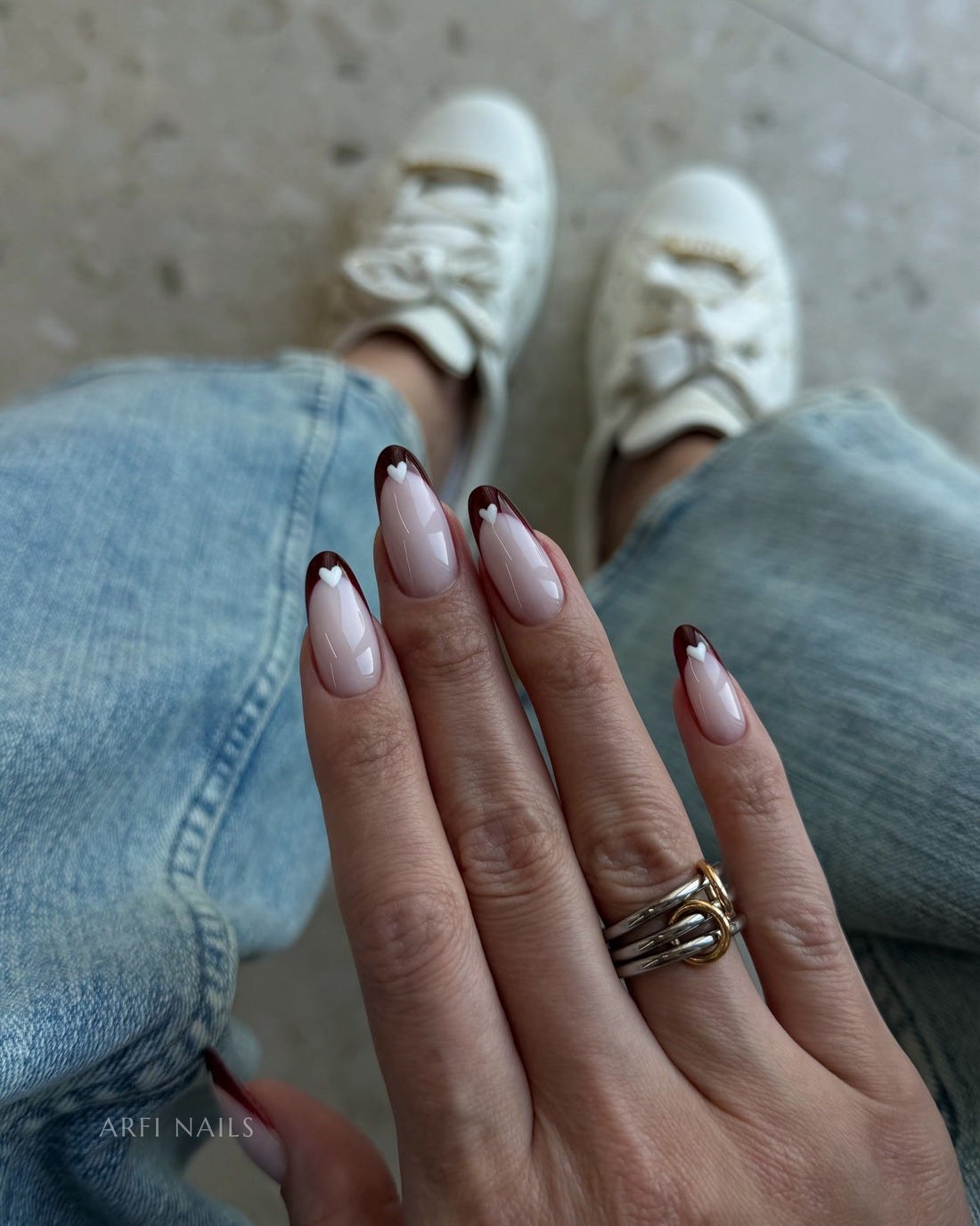 15 Trendy Fall French Nail Ideas 2026