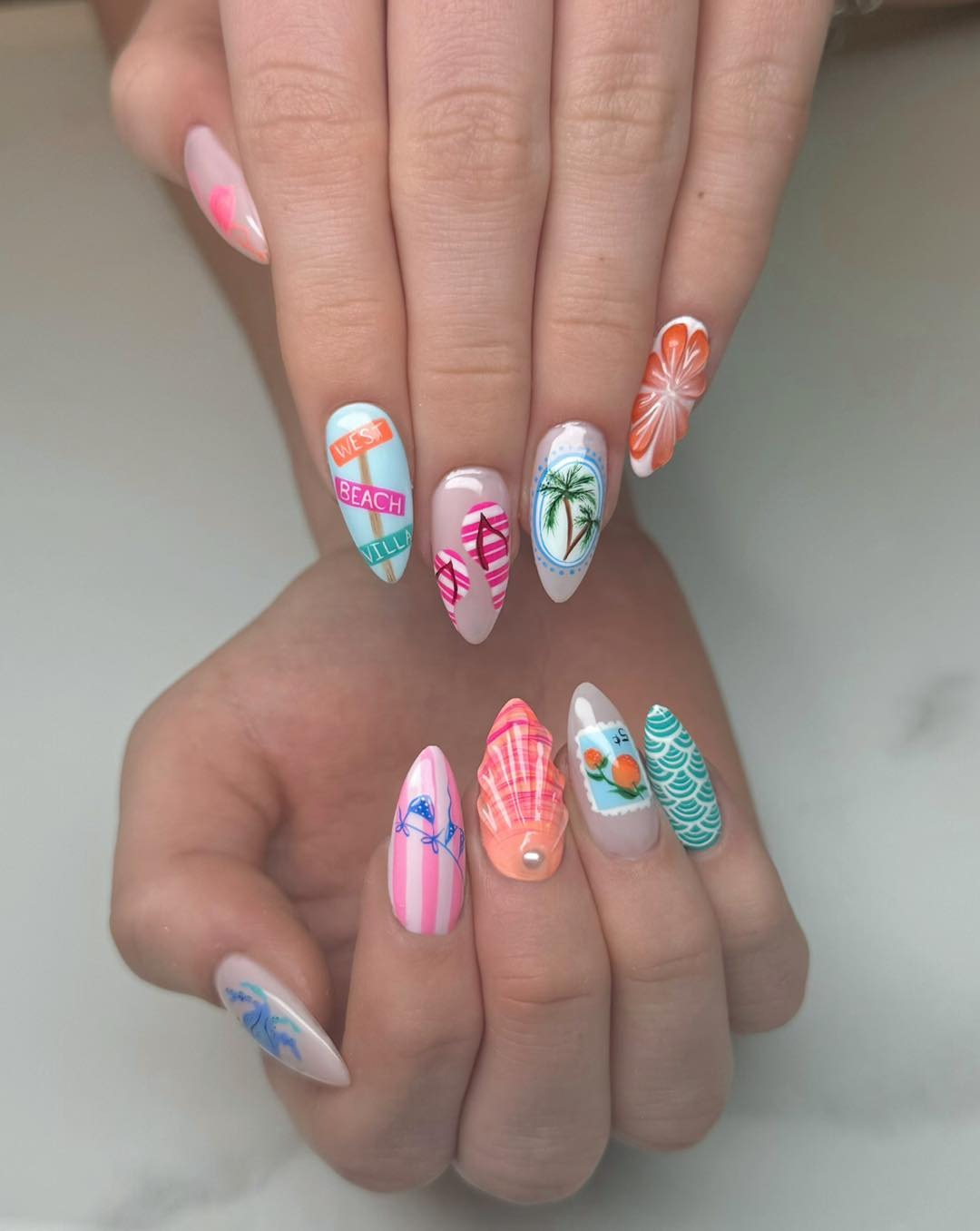 15 Best Beach Nail Ideas 2026