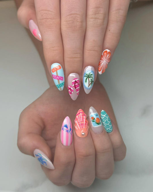 15 Best Beach Nail Ideas 2026