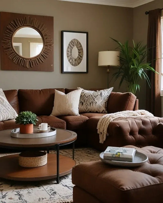 15 Dark Brown Living Room Ideas 2026