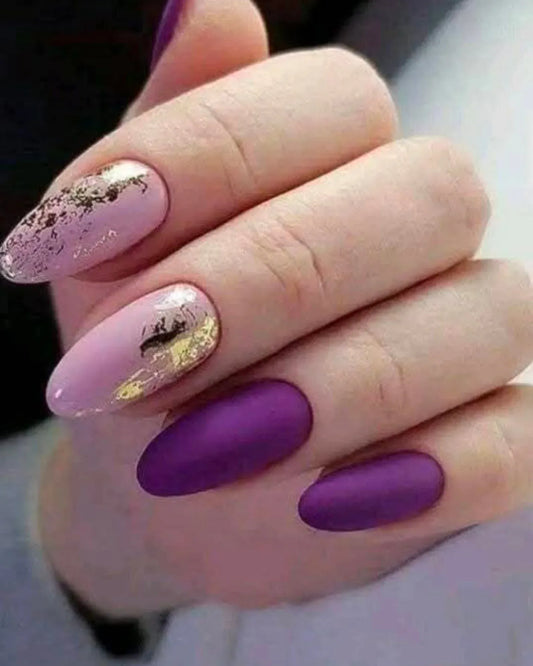 15 Chic Purple Pink Nail Ideas for 2025