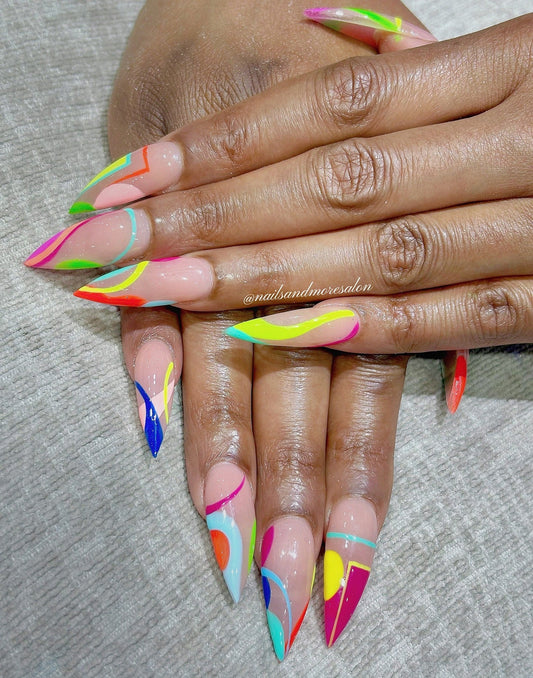 15 Chic Abstract Nail Ideas for Every Mood