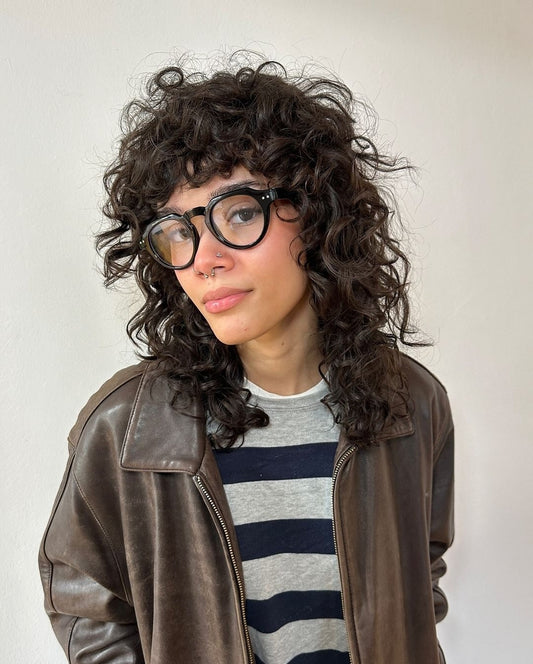 15 Curly Wolf Haircut Styles Full of Personality