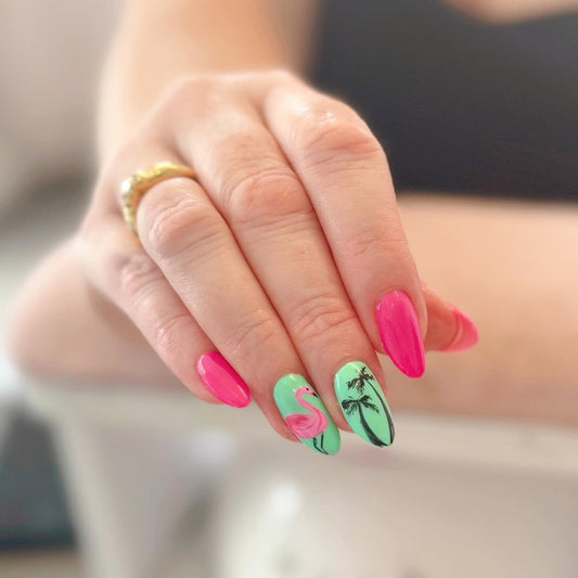 15 Summer Palm Tree Nails 2026
