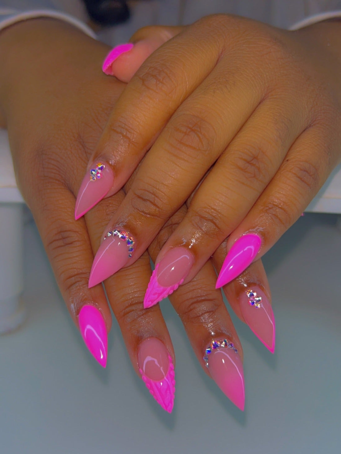 15 Hot Pink Almond Nail Ideas 2026