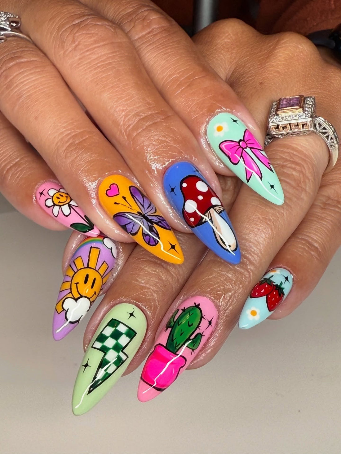 15. Funky Nail Ideas – Statement Styles