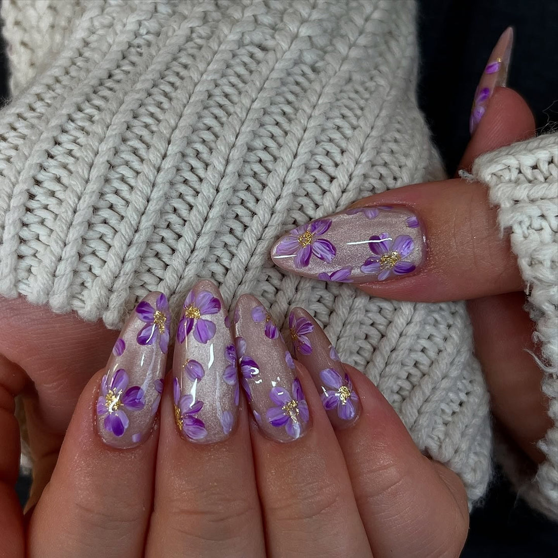15 Must-Try Short Purple Nail Ideas 2026