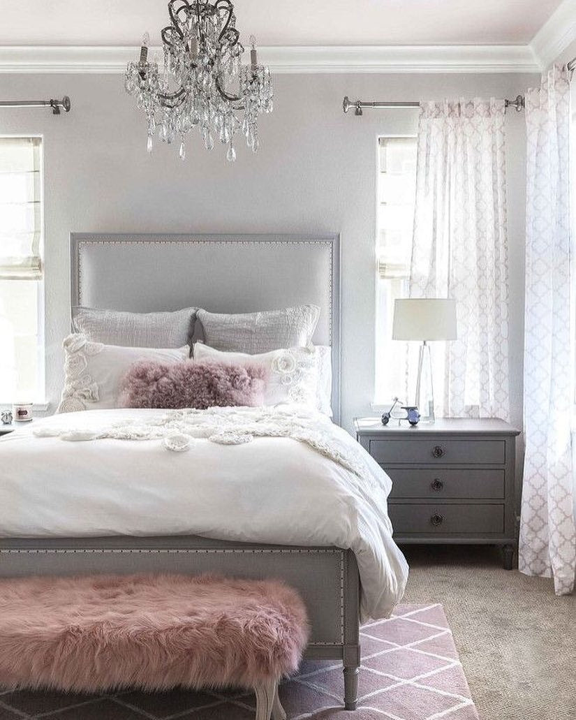15 Trendy Pink and Gray Bedrooms 2026