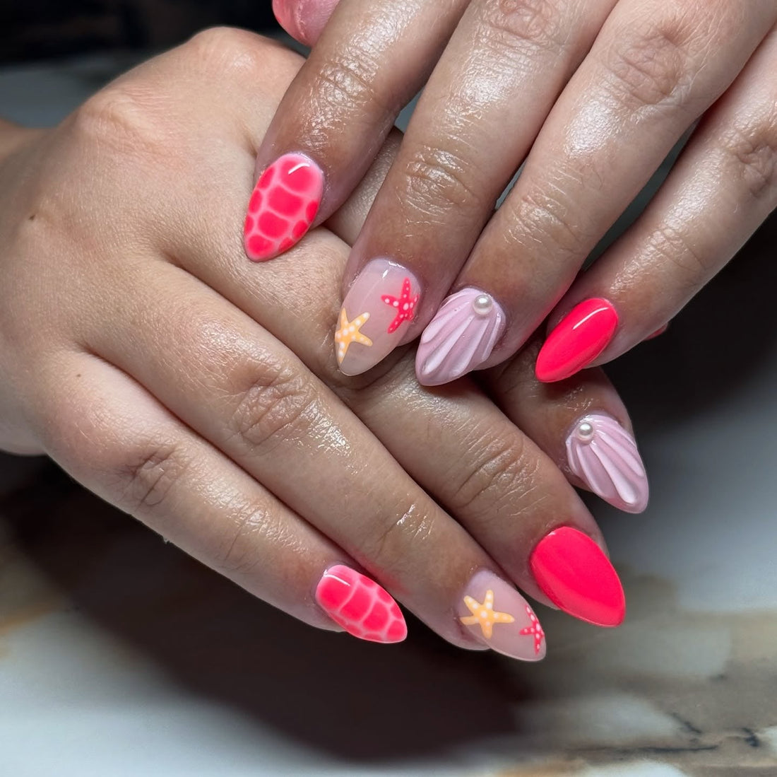 15 Trend-Ready Beachy Nail Ideas for Summer 2025 🌺