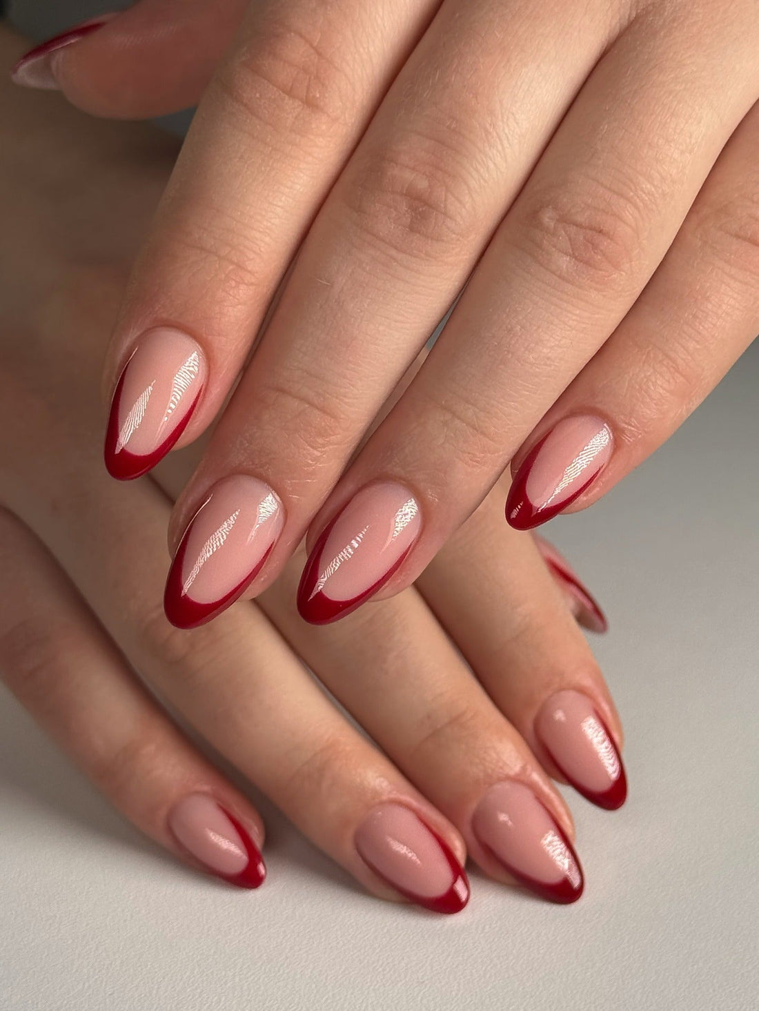 15 Red French Tip Manicure Ideas 2026