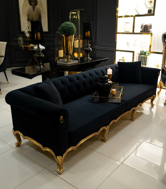 15 Glam Black and Gold Living Room Ideas 2026