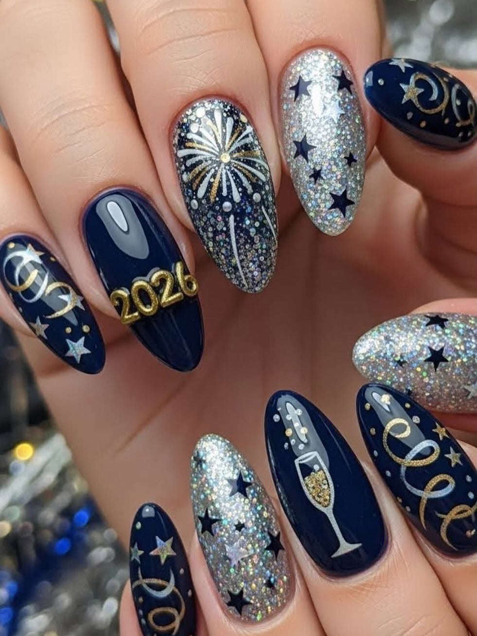 15 Dazzling New Years Eve Nail Ideas 2026