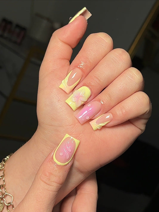 15 Pink and Yellow Nail Ideas That Define 2026