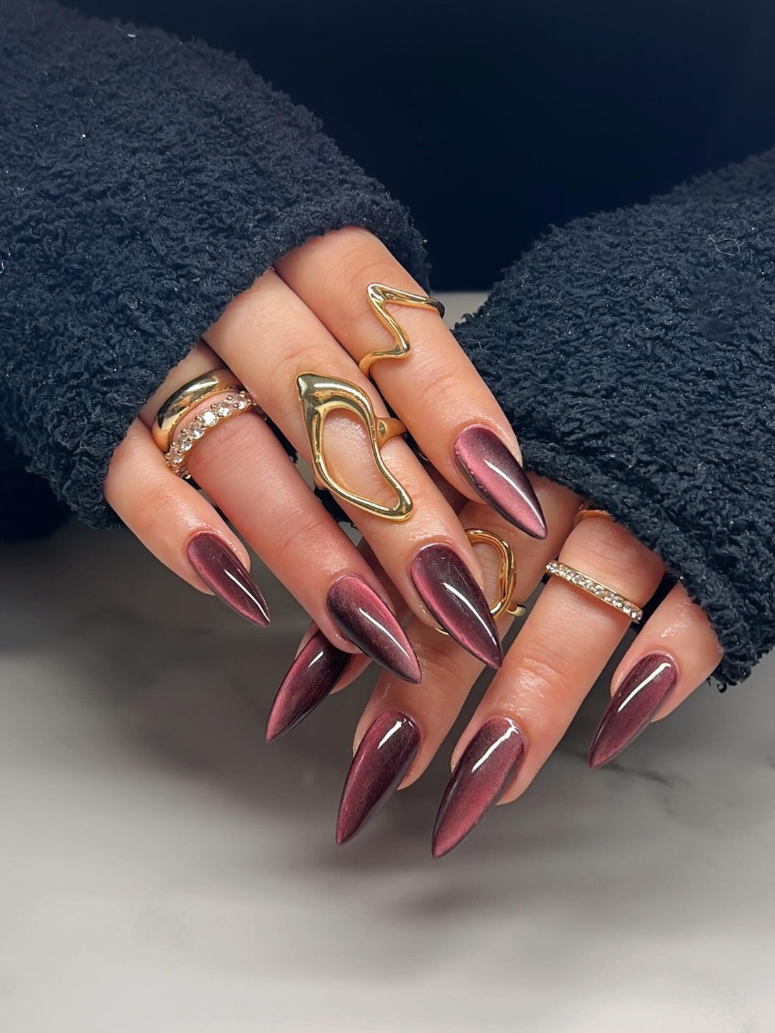 15 Burgundy and Gold Nail Ideas Everyone Wants in 2026